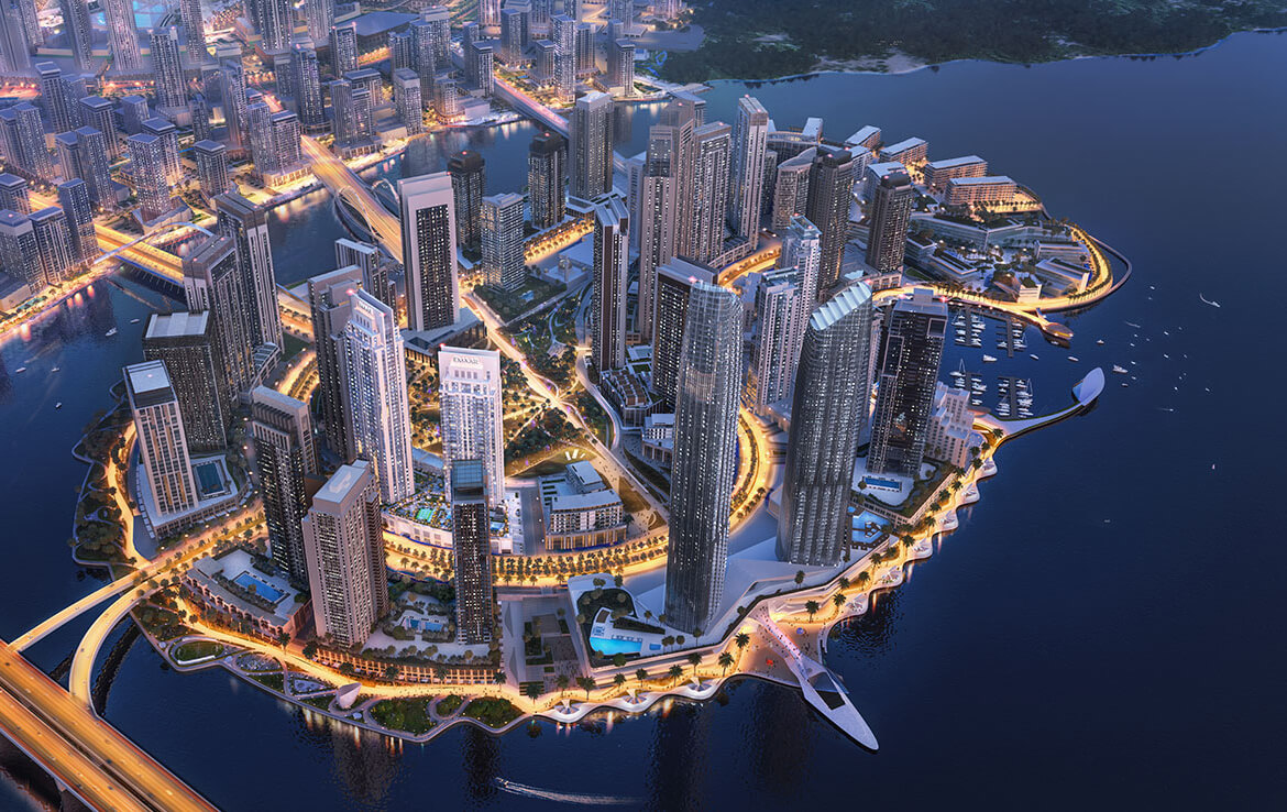 Dubai Creek Harbour waterfront — future growth Dubai investment community